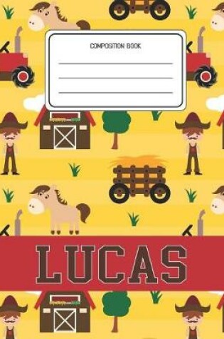 Cover of Composition Book Lucas