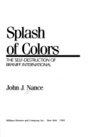 Cover of Splash of Colors
