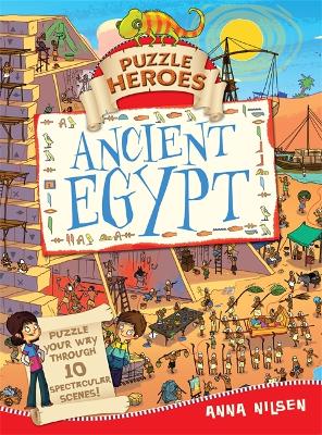 Book cover for Puzzle Heroes: Ancient Egypt