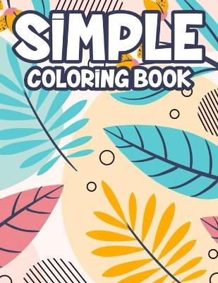 Book cover for Simple Coloring Book