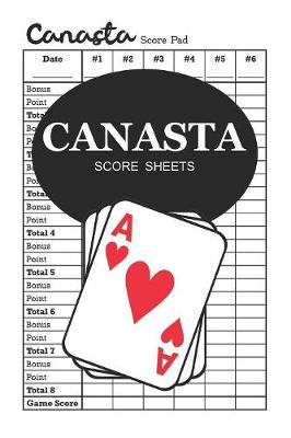 Book cover for Canasta Score Sheets