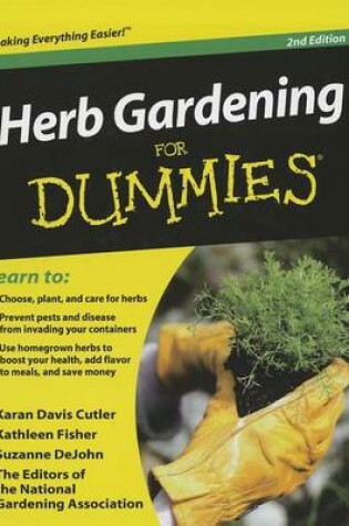 Cover of Herb Gardening for Dummies