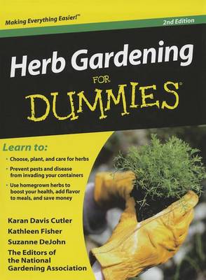 Book cover for Herb Gardening for Dummies