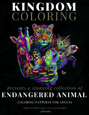 Book cover for A Collection of Endangered Animal Coloring Patterns for Adults