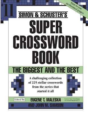 Book cover for Simon and Schuster Super Crossword Book