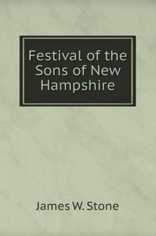 Cover of Festival of the Sons of New Hampshire