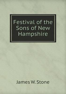 Book cover for Festival of the Sons of New Hampshire