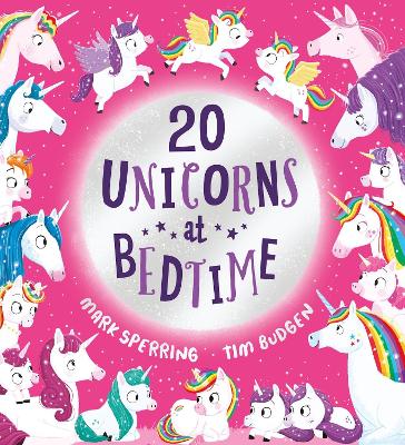 Book cover for Twenty Unicorns at Bedtime (PB)