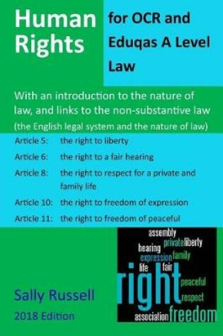 Cover of Human Rights for OCR and Eduqas A Level Law