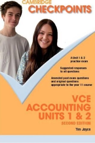Cover of Cambridge Checkpoints VCE Accounting Units 1&2