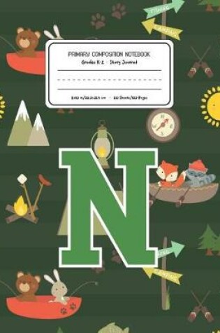 Cover of Primary Composition Notebook Grades K-2 Story Journal N