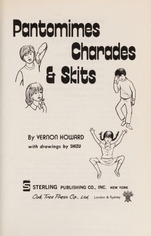 Cover of Pantomimes, Charades and Skits