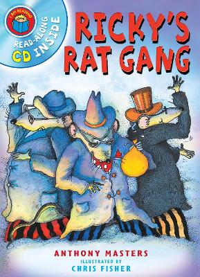 Book cover for I Am Reading with CD: Ricky's Rat Gang