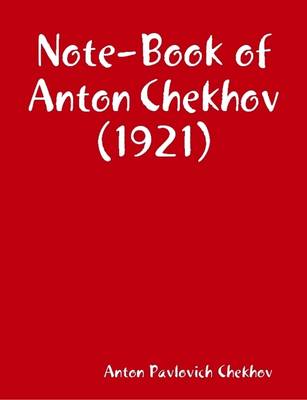 Book cover for Note-Book of Anton Chekhov (1921)