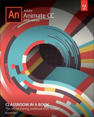 Book cover for Adobe Animate CC Classroom in a Book (2018 release)