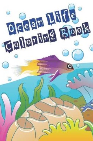 Cover of Ocean Life Coloring Book