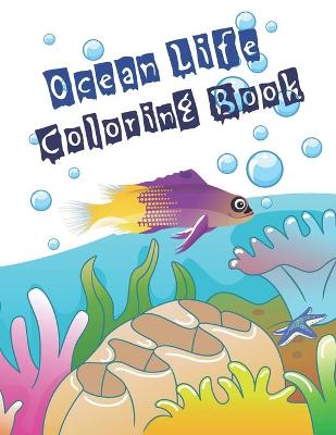 Cover of Ocean Life Coloring Book