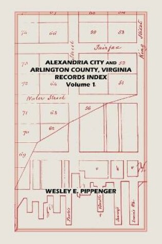 Cover of Alexandria City and Arlington County, Virginia, Records Index