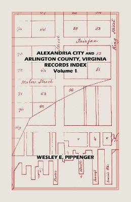 Book cover for Alexandria City and Arlington County, Virginia, Records Index