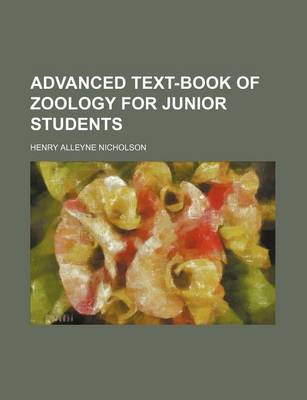 Book cover for Advanced Text-Book of Zoology for Junior Students