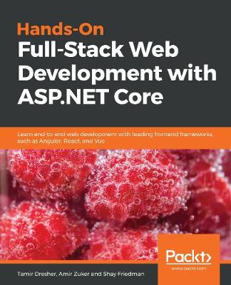 Book cover for Hands-On Full-Stack Web Development with ASP.NET Core