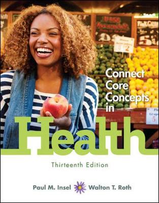 Book cover for Looseleaf for Core Concepts in Health, Brief with Connect Access Card