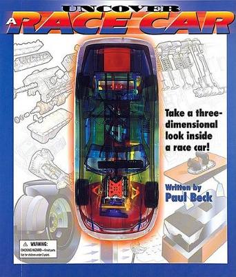 Book cover for Uncover a Race Car