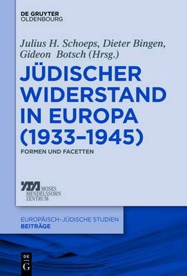 Cover of Judischer Widerstand in Europa (1933-1945)