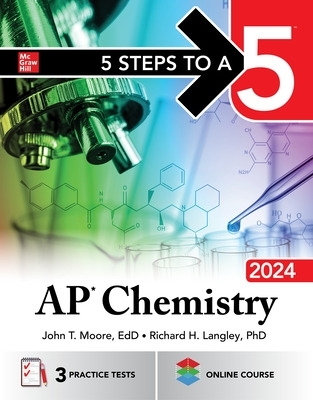 Book cover for 5 Steps to a 5: AP Chemistry 2024