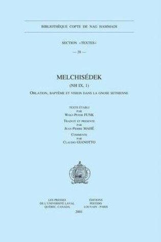 Cover of Melchisedek (NH IX, 1)