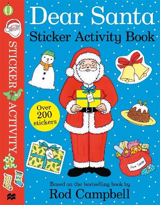 Book cover for Dear Santa Sticker Activity Book