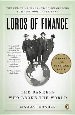 Book cover for Lords of Finance