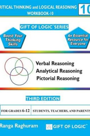 Cover of Critical Thinking and Logical Reasoning Workbook-10