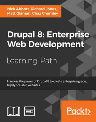 Book cover for Drupal 8