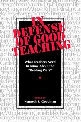 Book cover for In Defense of Good Teaching