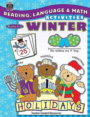 Book cover for Reading, Language & Math Activities: Winter