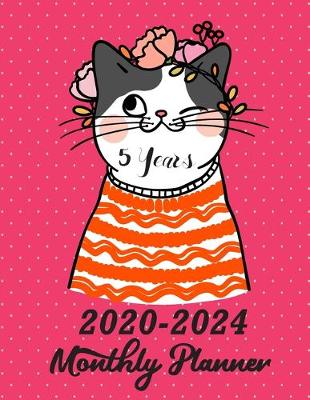 Book cover for 2020-2024 Fives Year Planner