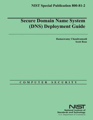 Book cover for Secure Domain Name System (DNS) Deployment Guide