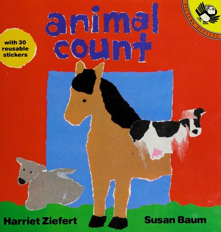 Book cover for Animal Court Sticker Book