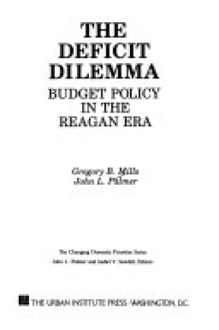 Cover of Deficit Dilemma CB