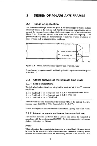 Cover of Wind-moment Design of Low Rise Frames