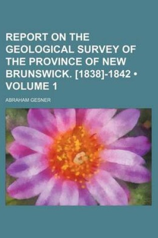 Cover of Report on the Geological Survey of the Province of New Brunswick. [1838]-1842 (Volume 1)