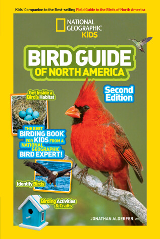 Book cover for National Geographic Kids Bird Guide of North America, Second Edition