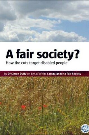 Cover of A Fair Society?