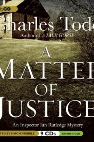 Cover of A Matter of Justice