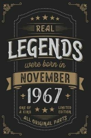 Cover of Real Legends were born in November 1967