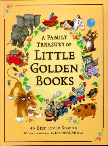 Book cover for A Family Treasury of Little Golden Books