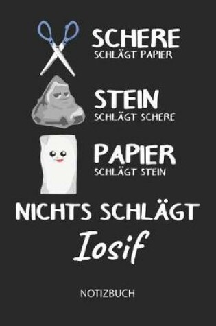 Cover of Nichts schlagt - Iosif - Notizbuch