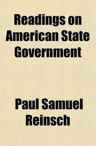 Cover of Readings on American State Government