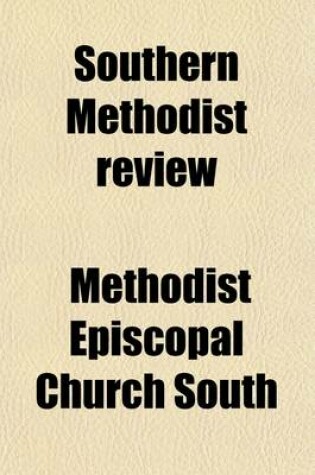 Cover of Southern Methodist Review